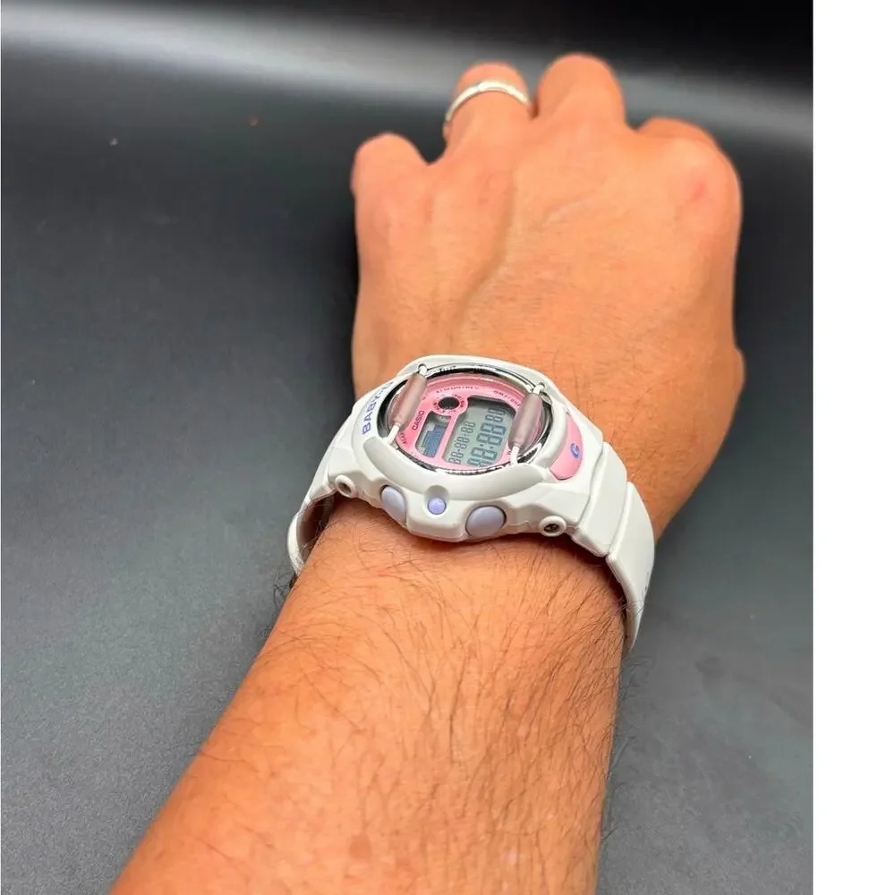 Casio Baby-G BG-169PB-7 Playful Beach White Pink Digital W omen’s Watch 200M